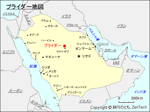 ブライダー地図