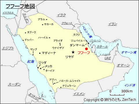 フフーフ地図