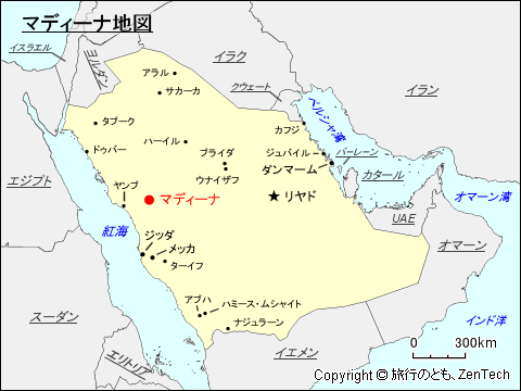 マディーナ地図