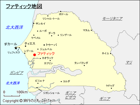 ファティック地図