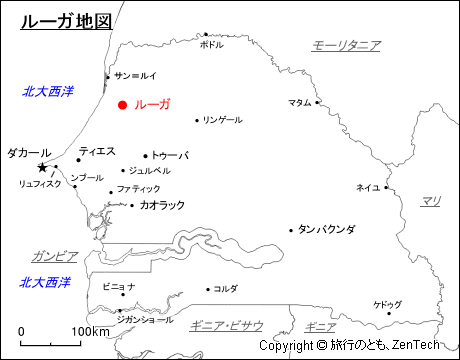 ルーガ地図