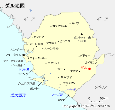 ダル地図