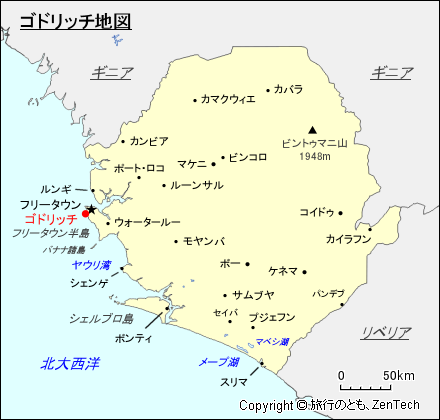 ゴドリッチ地図