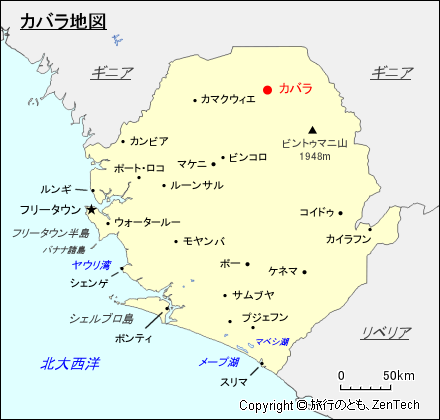 カバラ地図