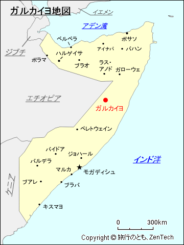 ガルカイヨ地図