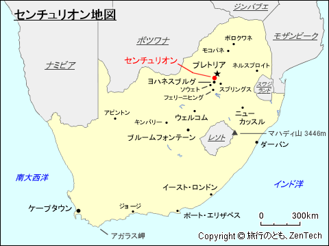 センチュリオン地図