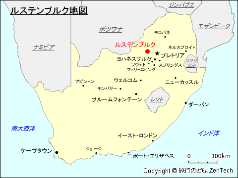 ルステンブルク地図