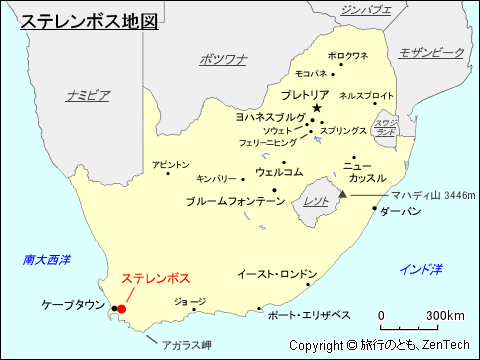 ステレンボス地図