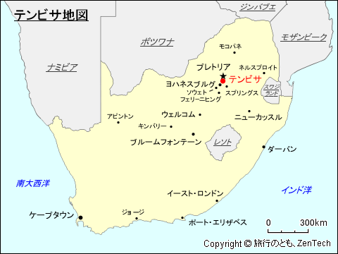 テンビサ地図
