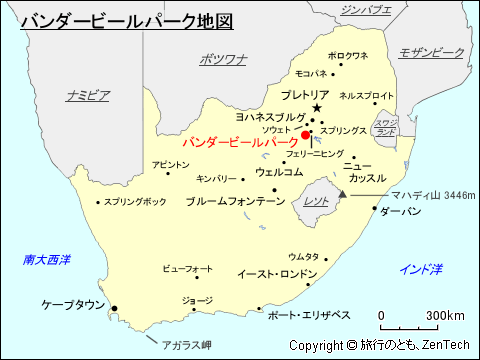 バンダービールパーク地図