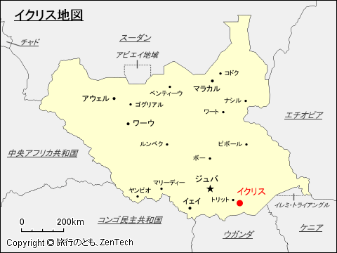 イクリス地図