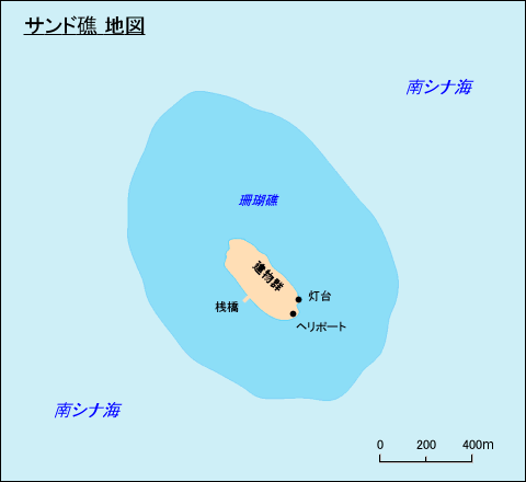 サンド礁地図