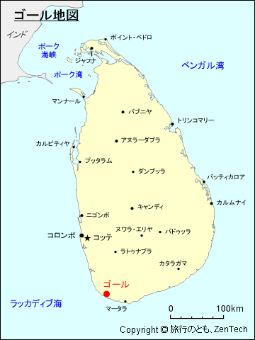 ゴール地図