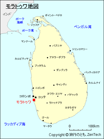 モラトゥワ地図