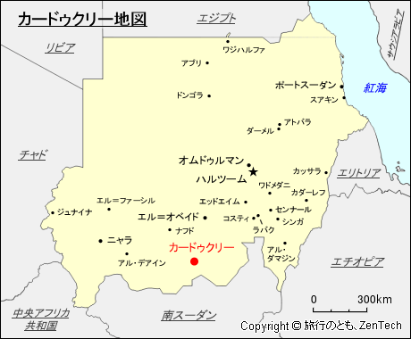 カードゥクリー地図