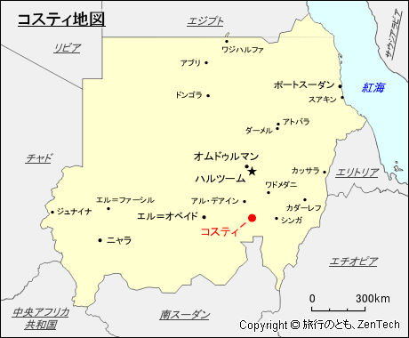 コスティ地図