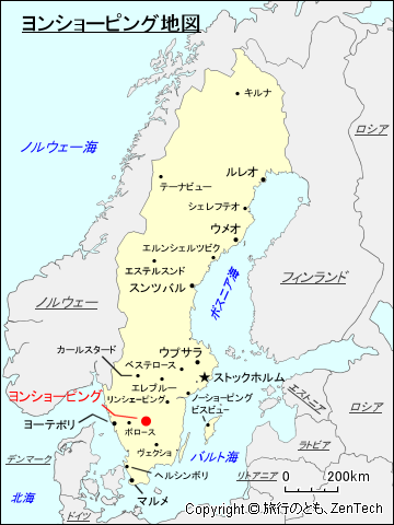 ヨンショーピング地図