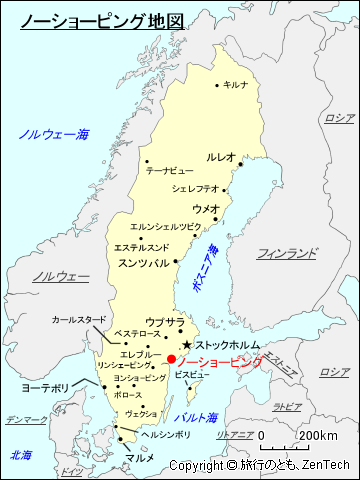 ノーショーピング地図