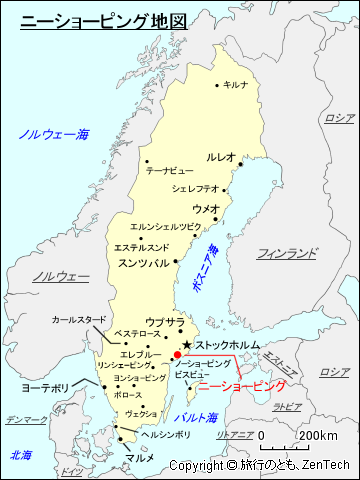 ニーショーピング地図