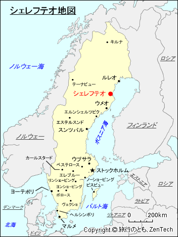 シェレフテオ地図