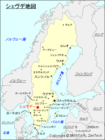シェヴデ地図