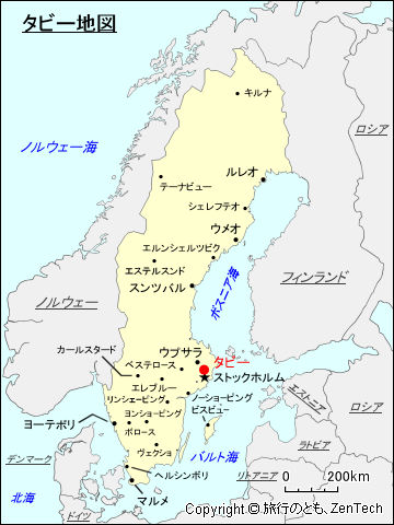 タビー地図