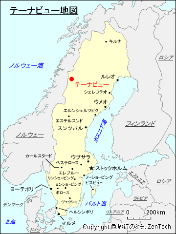 テーナビュー地図