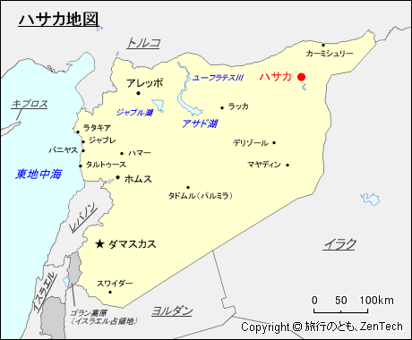 ハサカ地図