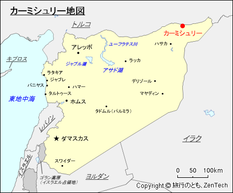 カーミシュリー地図