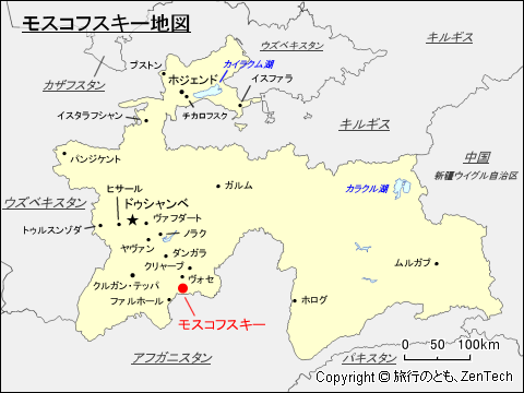 モスコフスキー地図