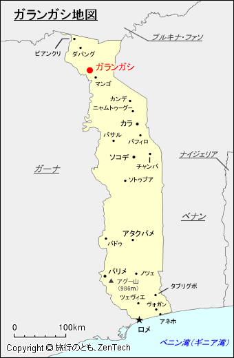 ガランガシ地図