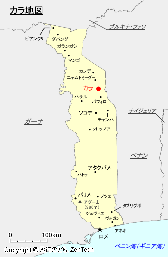 カラ地図