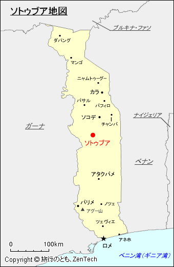 ソトゥブア地図