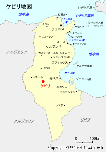 ケビリ地図