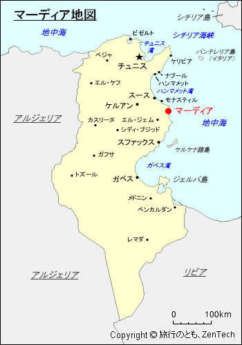 マーディア地図