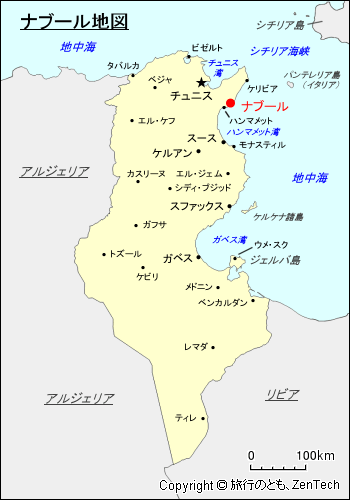 ナブール地図