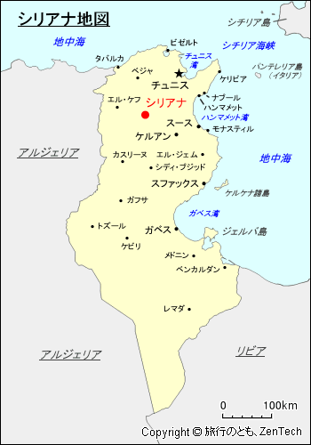 シリアナ地図