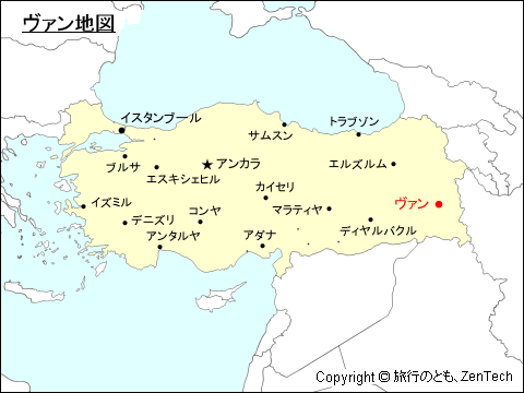ヴァン地図
