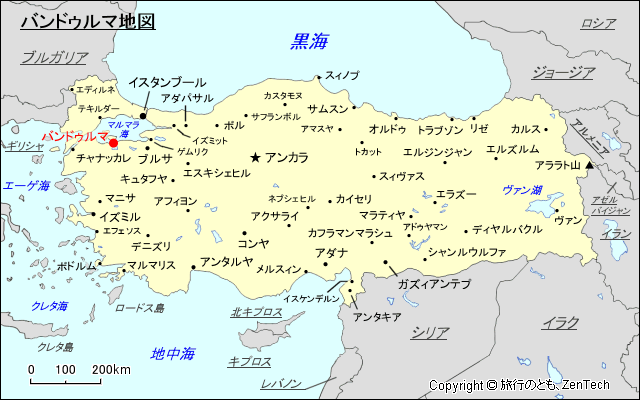 バンドゥルマ地図