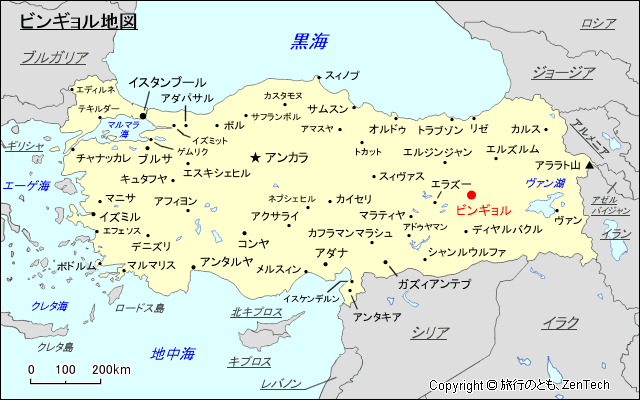ビンギョル地図