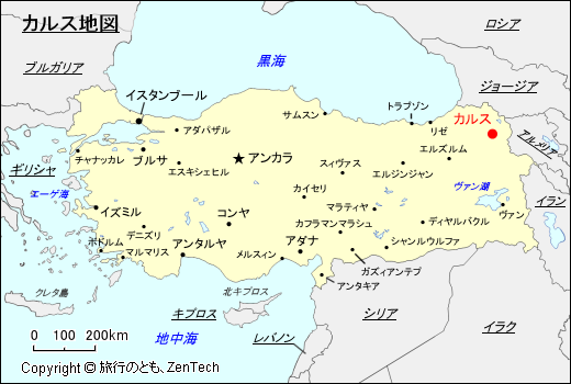 カルス地図