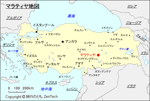 マラティヤ地図