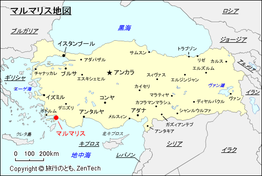 マルマリス地図