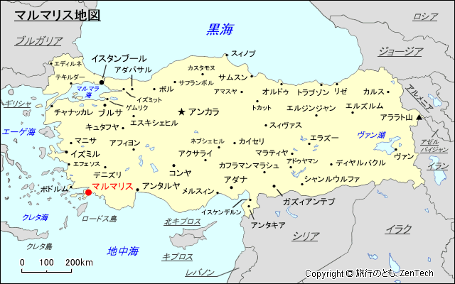 マルマリス地図