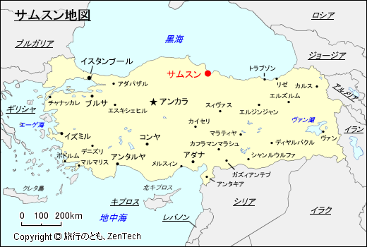 サムスン地図