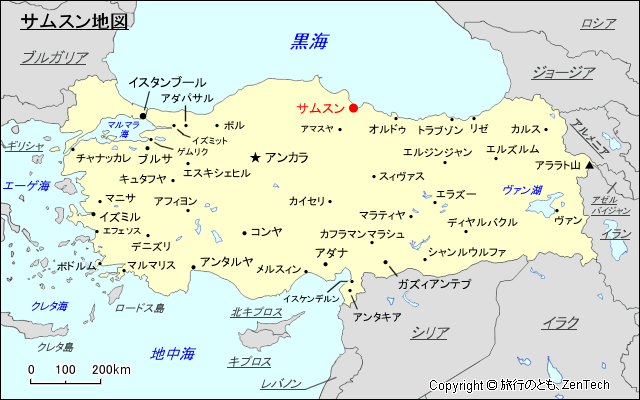 サムスン地図
