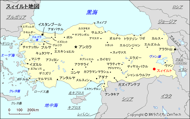 スィイルト地図