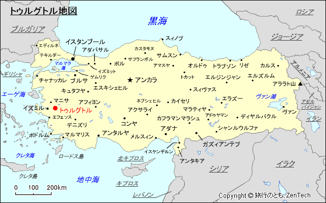 トゥルグトル地図