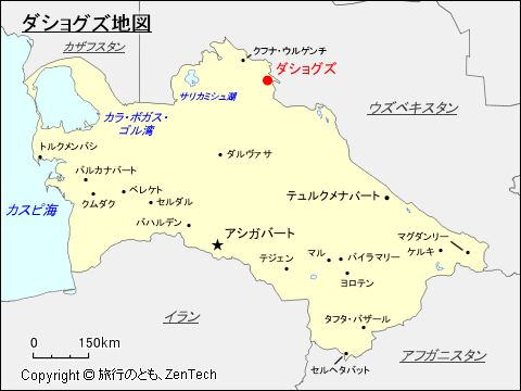 ダショグズ地図