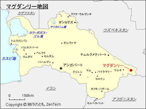 マグダンリー地図